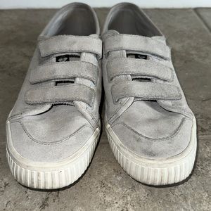 Sperry Grey Velcro sneakers